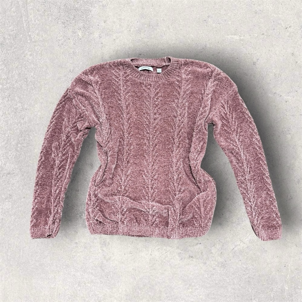 Orvis Mauve Sweater, Size S